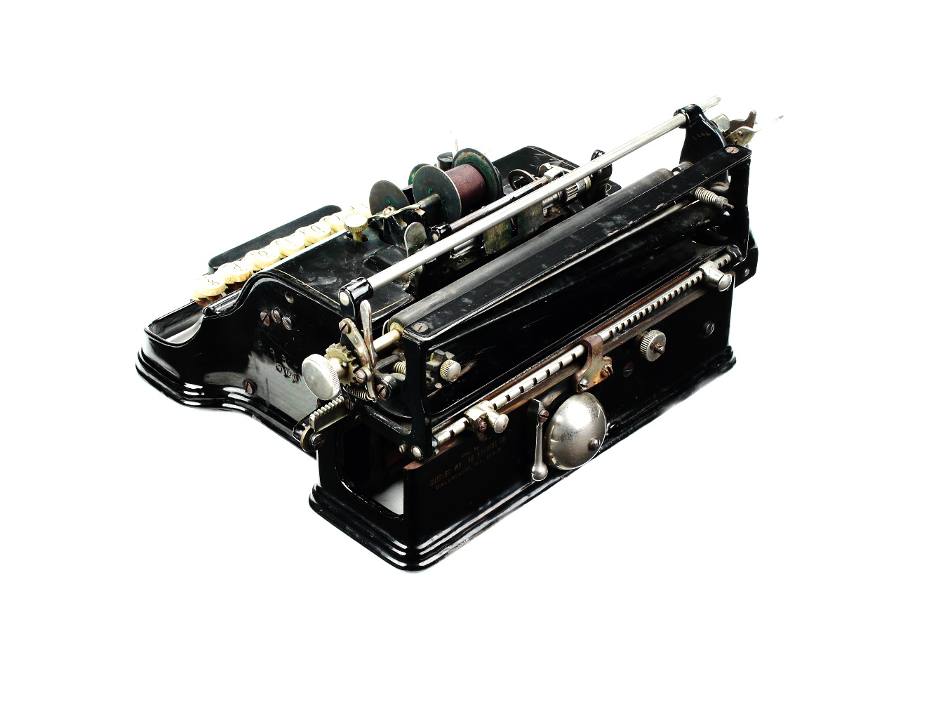 Chicago Model Nr.1 typewritermuseum.lv